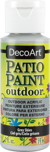 Patio paint 2oz - grey, skies