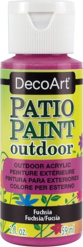 Patio paint 2oz fuchsia - patio,